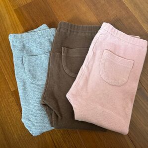 3色セット ピンク ブラウン グレー