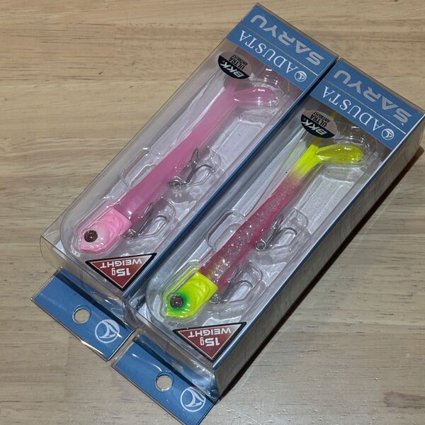 ☆2025年新色☆アダスタ サリュー15g 2個セット ドーンエッジ&パステルピンク(グロー)