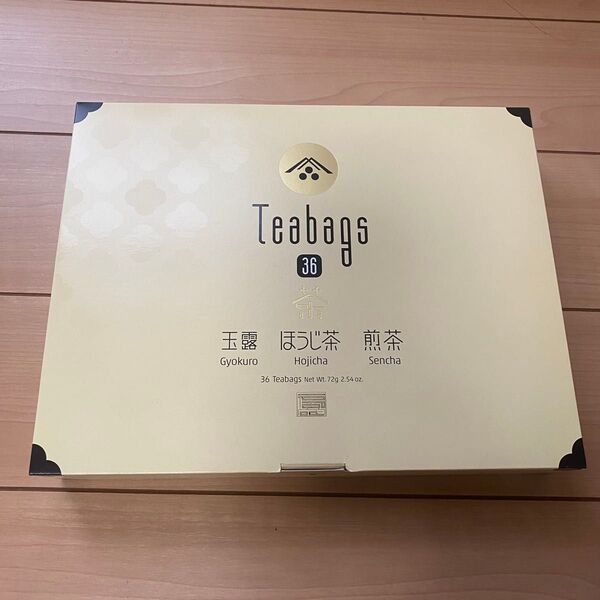 銘茶!一保堂茶舗、玉露、煎茶、ほうじ茶、ティーバッグ、36袋