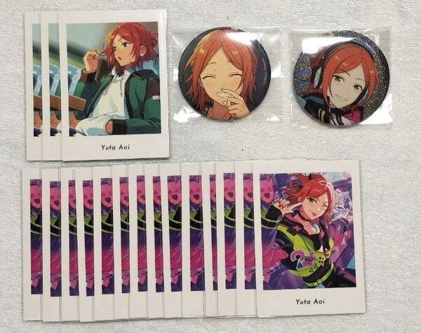 あんスタ 2wink 葵ゆうた ぱしゃっつ 缶バッジ まとめ売り