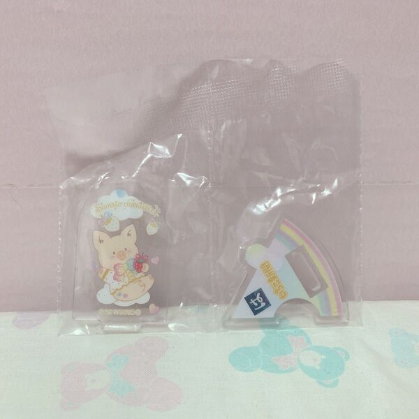はま寿司×サンリオキャラクターズ アクリルスタンド ザシキブタ はまっこセット
