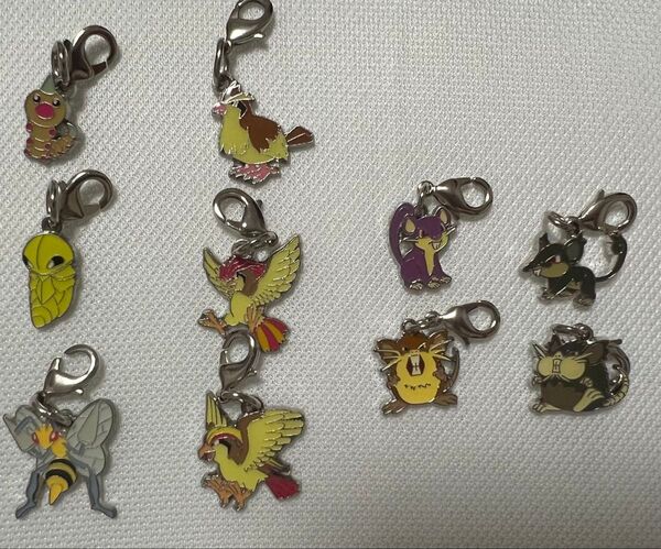 ポケモン スピアー・ポッポ・コラッタ メタルチャーム まとめ売り