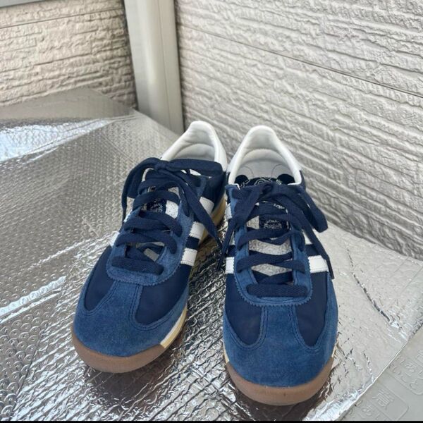 【美品】adidas アディダス スニーカー SL72 RS 24.5cm ネイビー 日本限定カラー