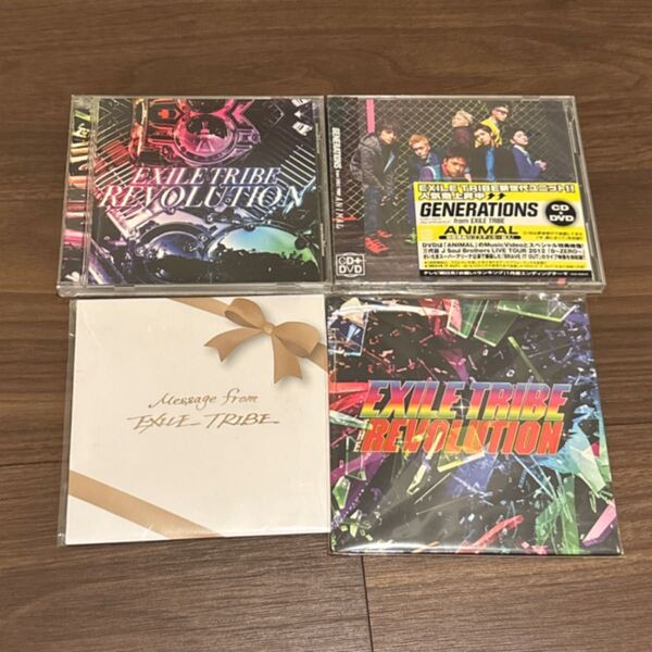 EXILE TRIBE REVOLUTION他 CD DVD 4点セット