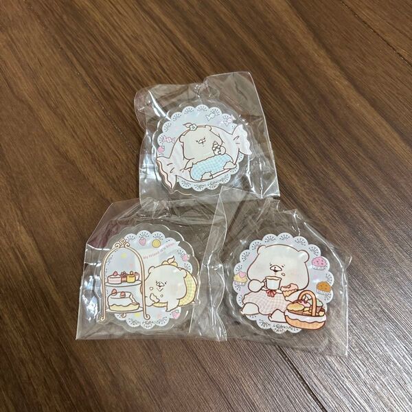 新品未開封 セガ限定 ともだちはくま アクリルクリップ コンプリートセット