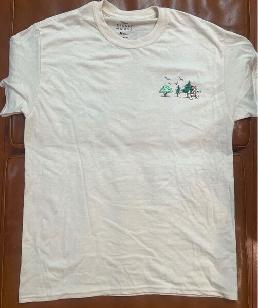 Disney ミッキーマウス Tシャツ Mサイズ ホワイト系