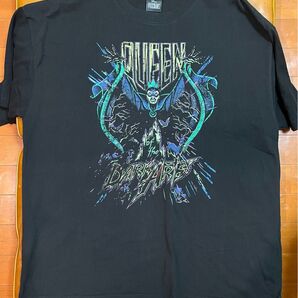 Disney Villains 女王Tシャツ 黒 Lサイズ ディズニー