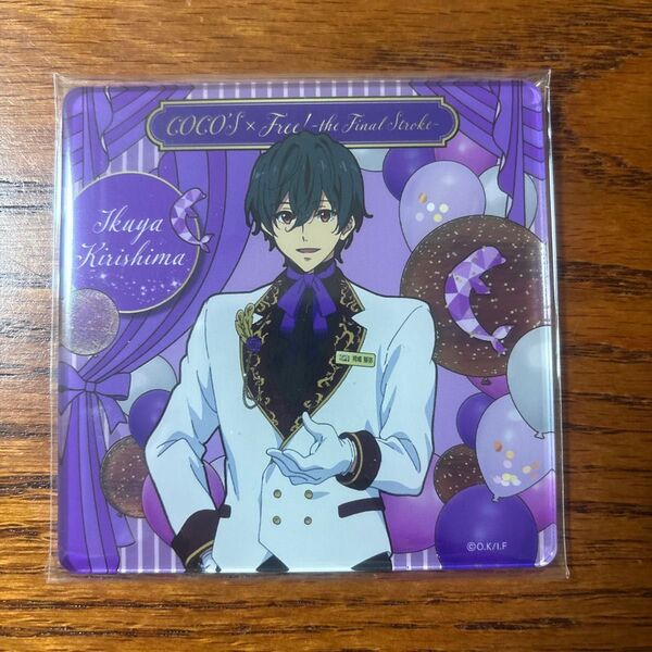 Free! COCO'S ココス アクリルコースター 桐嶋郁弥