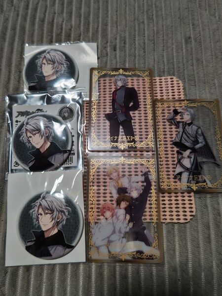 TRIGGER 八乙女楽 缶バッジ&クリアカード まとめ売り