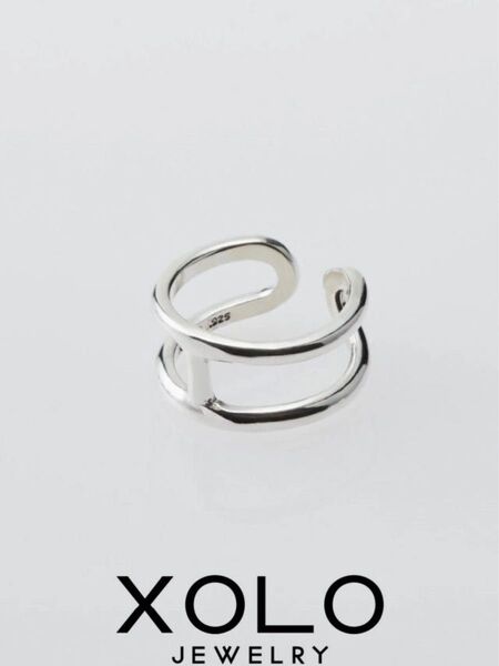 XOLO JEWELRY / H Ring メンズ レディース リング 指輪 13-14号 シルバー925