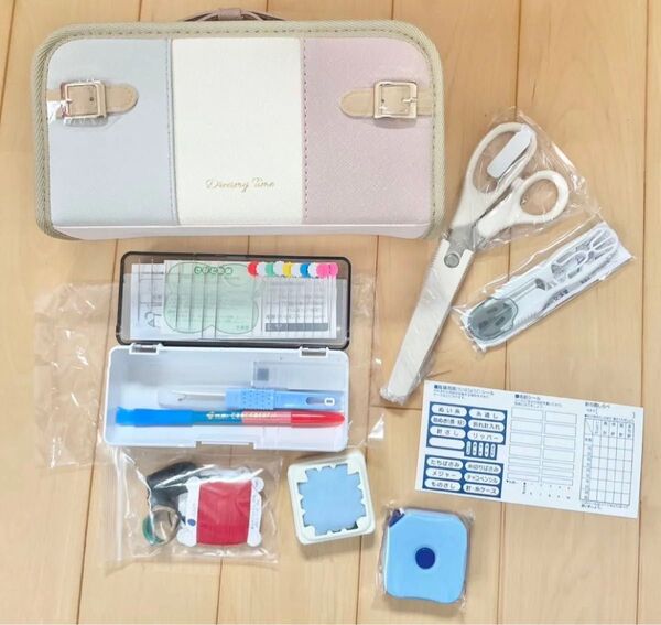 新品 裁縫セット一式 まとめ売り 小学生 裁縫道具 五年生 女の子 おしゃれ かわいい 右利き