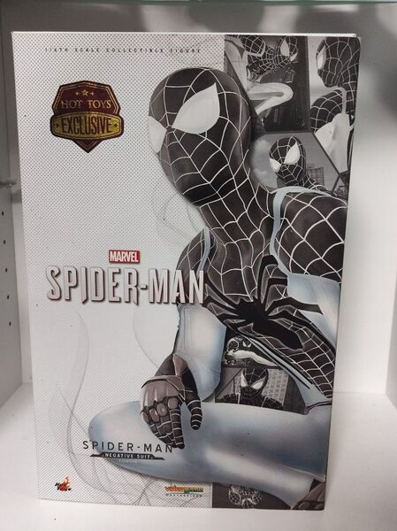 ホットトイズ製 スパイダーマン ネガティブスーツ 1/6 フィギュア