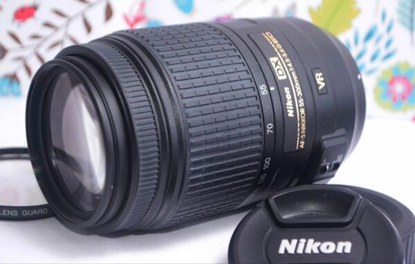美品 超望遠レンズ☆ニコン Nikon AF-S 55-300mm☆手振れ補正付