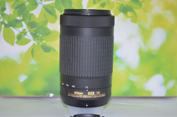 美品 Nikon AF-P 70-300mm F4.5-6.3G☆超望遠レンズ