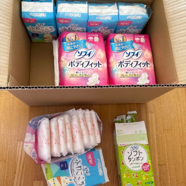 ソフィボディフィット羽付 ソフィふわごこち ソフィソフトタンポン まとめ売り