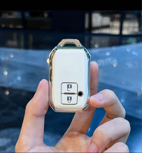 スズキ スマートキーケース 2ボタン ハスラー スペーシア ジムニー シエラ XBEE スイフト クロスビー イグニス キーカバー