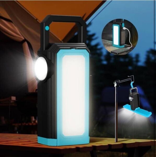 ランタン LED ランタン Type-C 充電式 ソーラー IP65防水 キャンプ用品 防災グッズ 充電式 屋外
