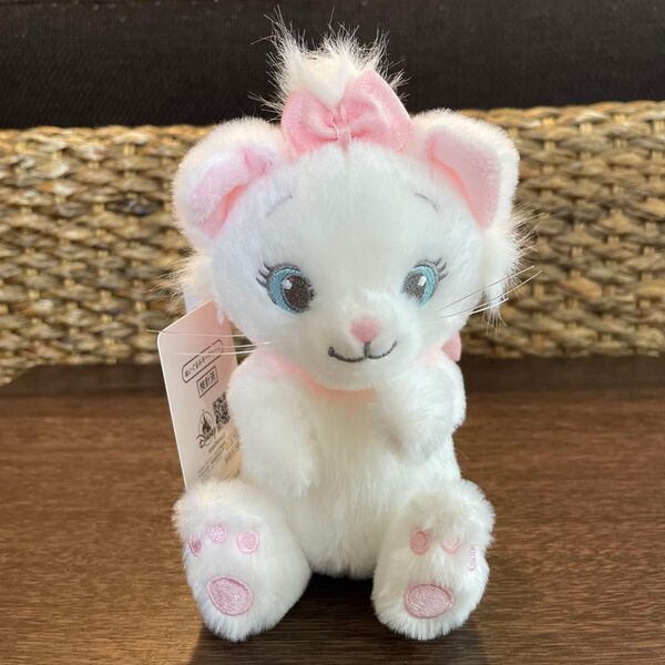 【未使用品】ディズニーストア マリー ぬいぐるみキーチェーン キーホルダー ぬいぐるみ 猫の日 2022