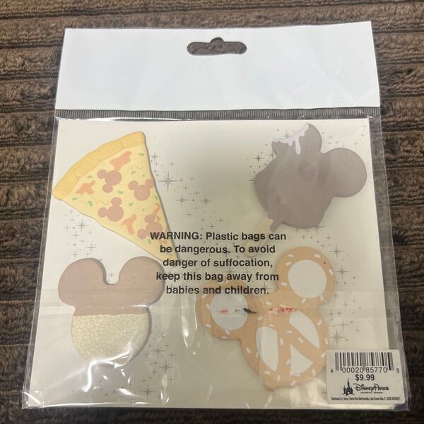 ディズニー ミッキー 付箋セット 4点セット 新品 未使用
