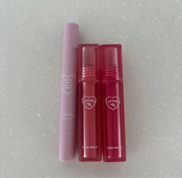 TONYMOLY リップグロス ティント 3本セット