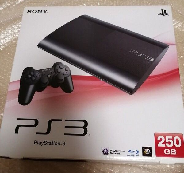 美品 プレイステーション3 チャコール・ブラック 250GB CECH-4000B