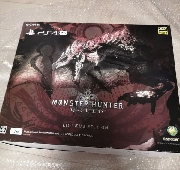 美品 モンスターハンター:ワールド リオレウスエディション CUHJ-10020 CUH-7100B Pro