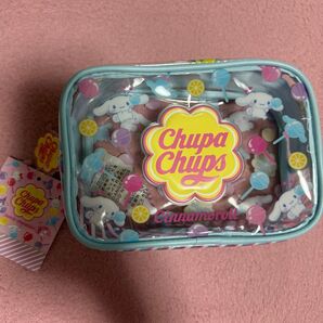 サンリオ シナモロール チュッパチャプスコラボ ポーチ