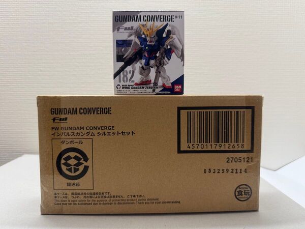 FW GUNDAM CONVERGE 182 ウイングガンダムゼロ EW版 インパルスガンダム シルエットセット コンバージ