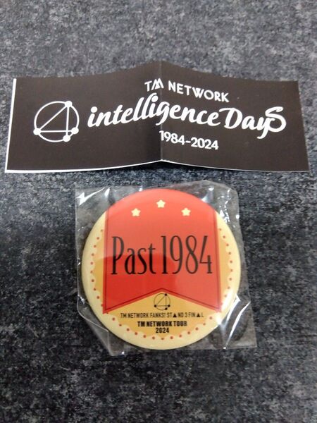 TM NETWORK ガチャ 缶バッジ「Past 1984」