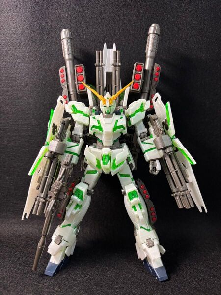 HGUC フルアーマーユニコーンガンダムデストロイモード バンダイ 完成品 組立済み ガンプラ