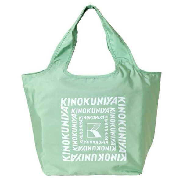 紀ノ国屋 KINOKUNIYA まとまる保冷バッグ ライム ラッピング仕様+紙袋付き