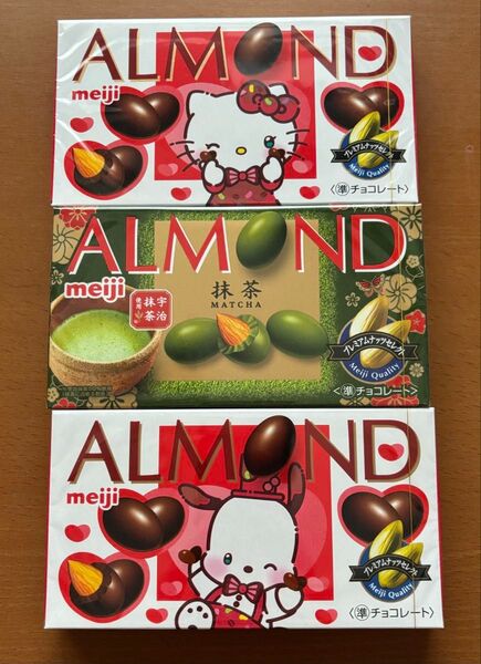 Meiji 明治 チョコレート ALMOND 3箱