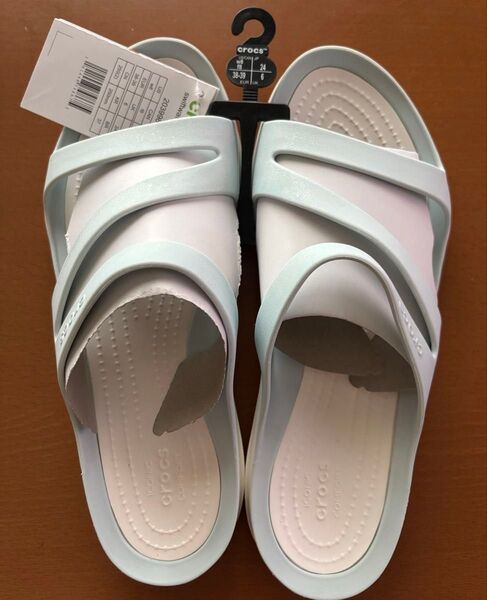 crocs クロックス サンダル W8 24cm