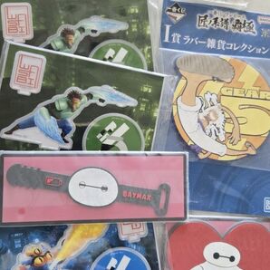 一番くじ★まとめて★未開封★9点★ベイマックスワンピースズートピア 缶バッジ