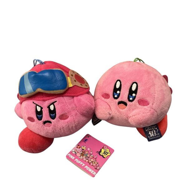 星のカービィ 30周年 ぬいぐるみマスコット 2個セット