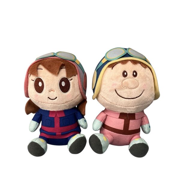 ドラえもん 空の理想郷 ぬいぐるみ ジャイアン&しずかちゃん 2体セット 映画 プライズ