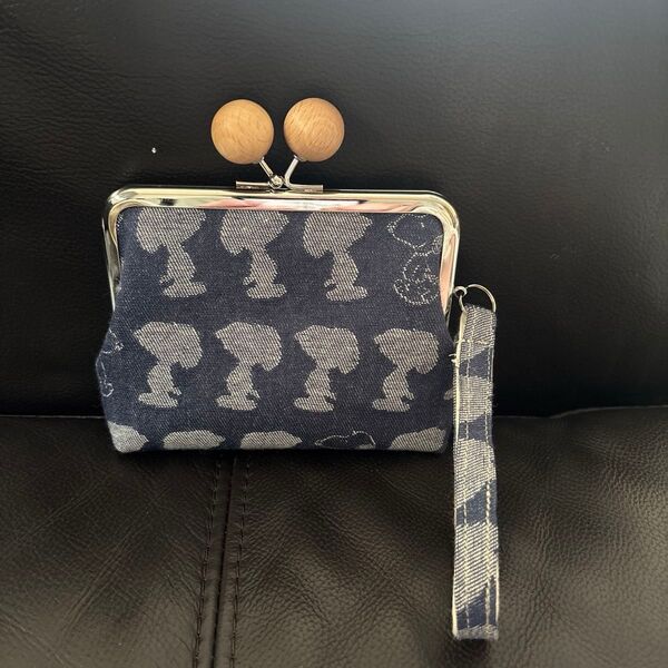 親子がま口財布