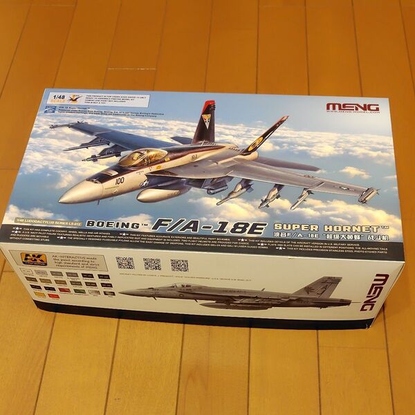 モンモデル 1/48 ボーイング F/A-18E スーパーホーネット プラモデル MENLS-012