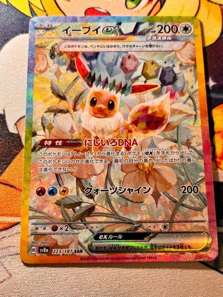 イーブイex SAR テラスタルフェスex ポケモンカード