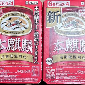 キリン 本麒麟 500ml缶 24本 2ケース