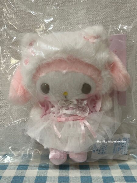 サンリオ マイメロディ マイメロ メロディ マスコットホルダー(白猫バレリーナ)
