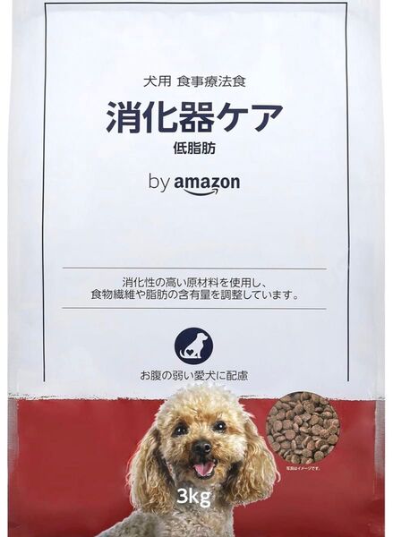 by Amazon 犬用食事療法食 消化器ケア 低脂肪 3kg