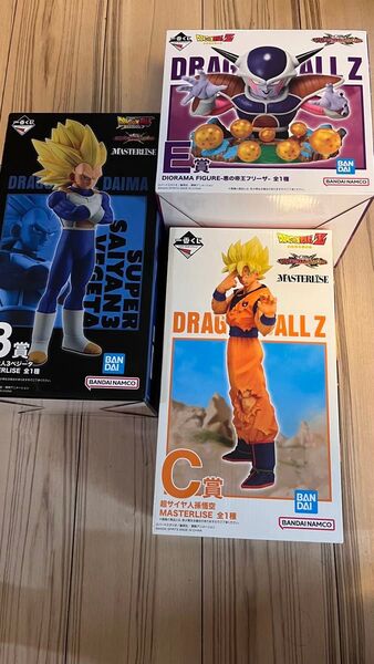 一番くじ ドラゴンボール VSオムニバスグレイト E賞 B賞 C賞 DIORAMA FIGURE まとめ売り