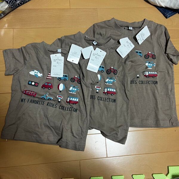 新品未使用 Tシャツ 80 90 95 3枚セット