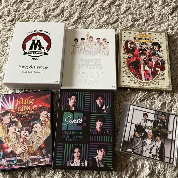 King & Prince ライブDVD、Blu-ray 5点セット