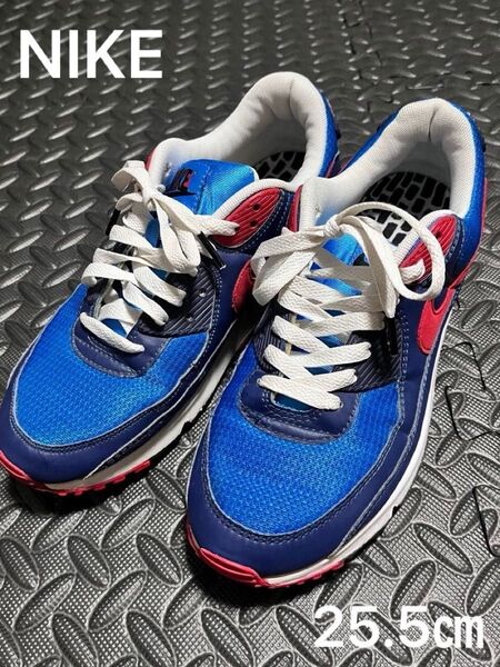 ナイキ エア マックス 90 RS “フォトブルー/ユニバーシティレッド” (NIKE AIR MAX 90 RS) 箱無し