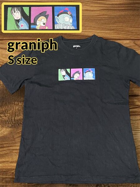 Graniph グラニフ ドラゴンボール ピラフ一味 Tシャツ ブラック Sサイズ