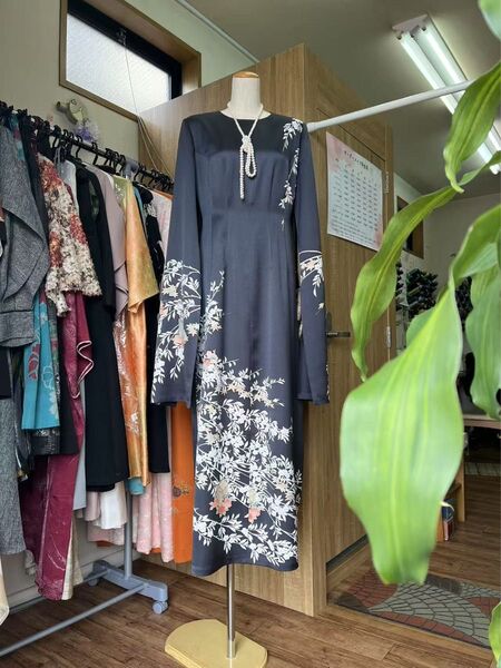 NO:92着物リメイク(シルク)&ドレス