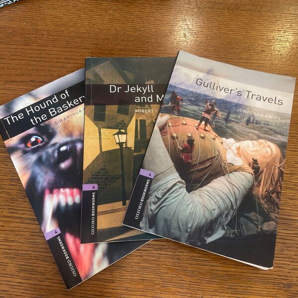 The Hound of the Baskervilles Oxford Bookworms Stage4洋書:英語版3冊セット