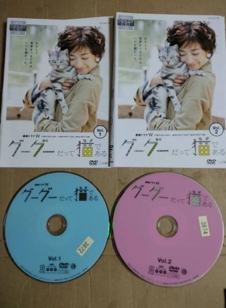 DVD 連続ドラマW グーグーだって猫である 全2巻セット 宮沢りえ レンタル落ち 動作確認済み